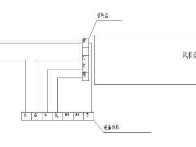 鹰手营子矿区卧式暗装风机盘管的安装接线图及接管图详细说明